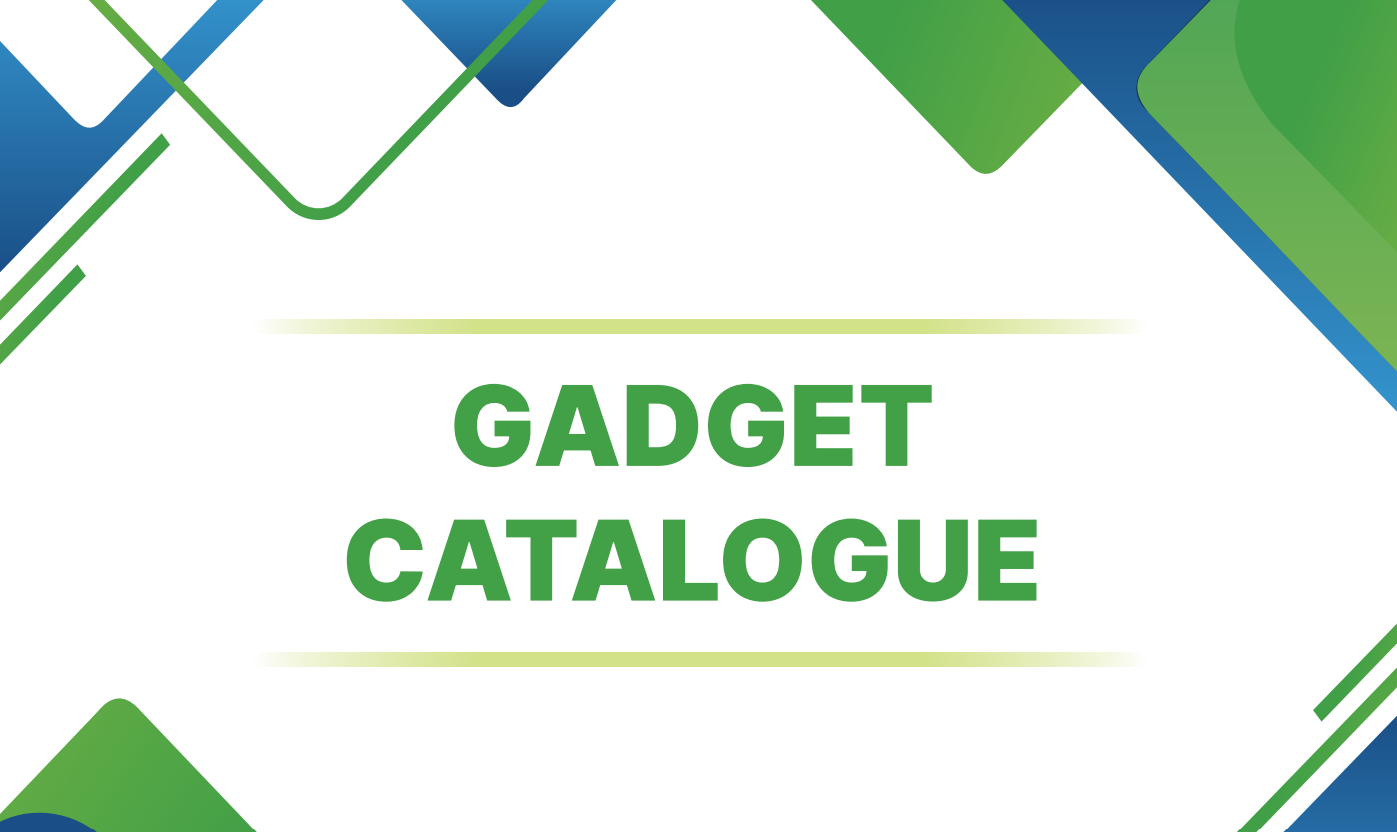 Gadgets Catalog