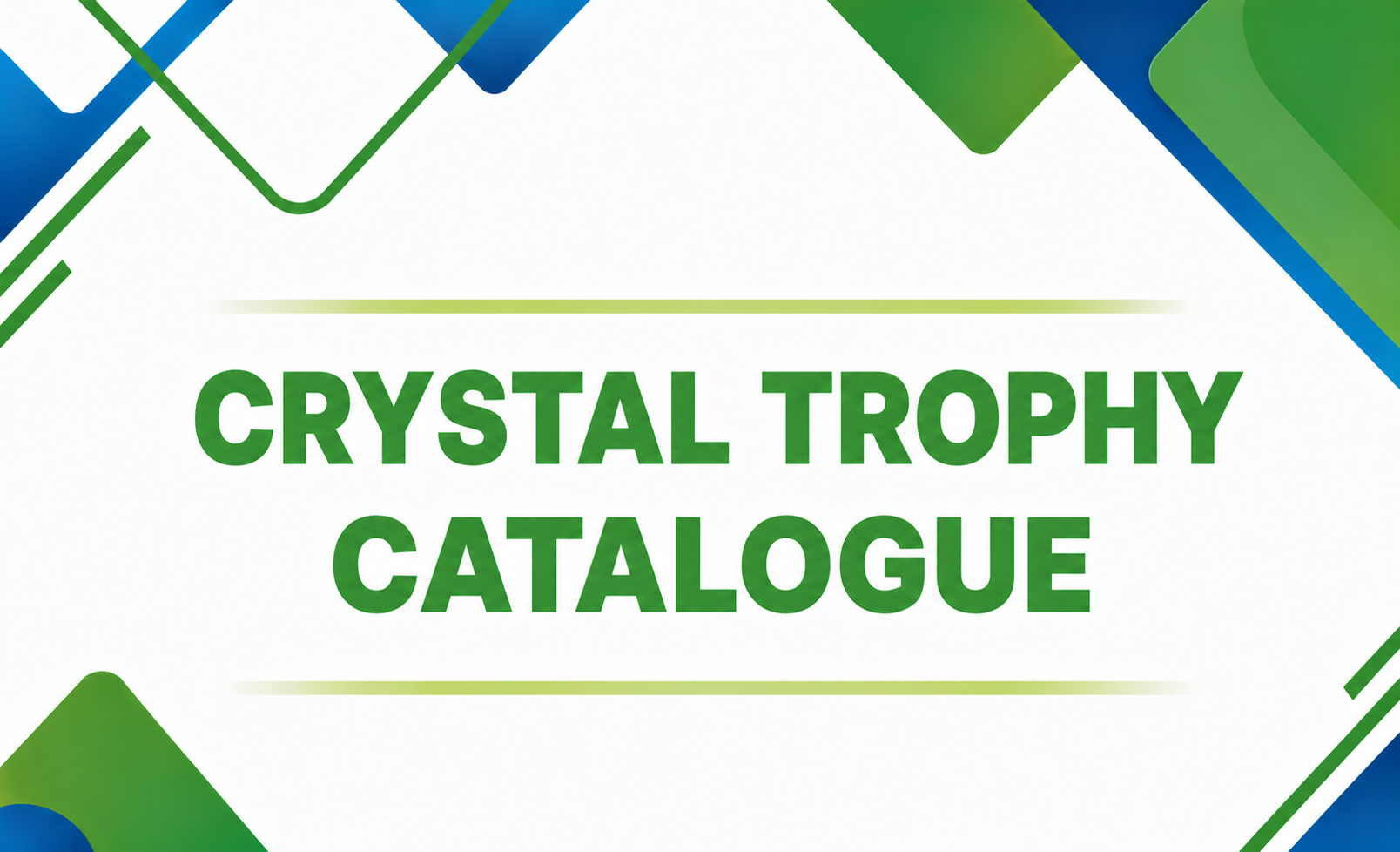 Crystal Trophy Catalog